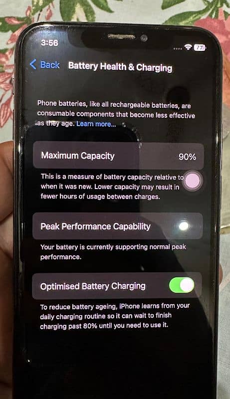 Apple Iphone X (PTA] LLA Model
256 GB 4