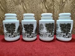 imported kitchen jars