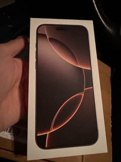 iPhone 16 pro max 256gb (Desert titanium) 0