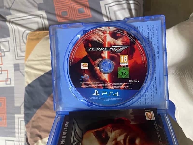 tekken 7 ps4 disc 1