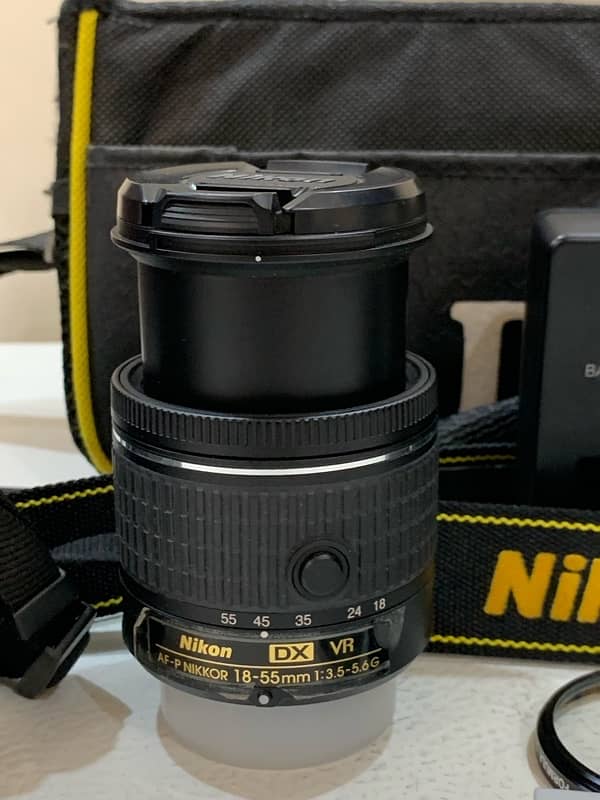 NIKON D3400 Camera with NIKKOR 18-55mm LENS & AF-S NIKKOR 35mm 1:1.8G 4