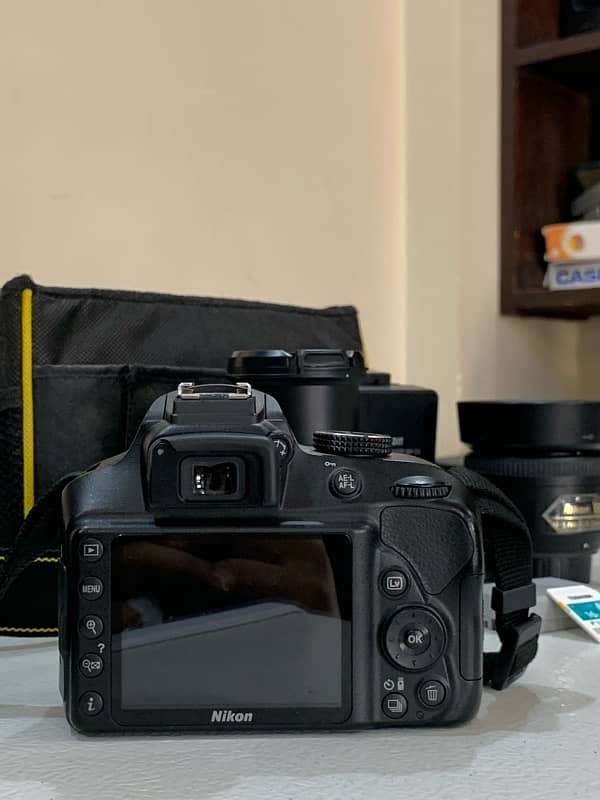 NIKON D3400 Camera with NIKKOR 18-55mm LENS & AF-S NIKKOR 35mm 1:1.8G 6