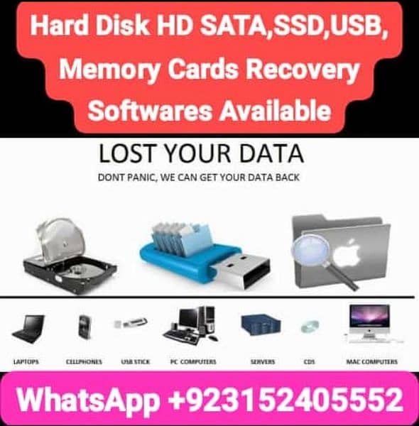 Apna Data Khud Recover Karin Data Recovery Softwares Se. 0