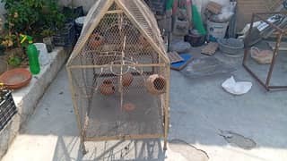 Parrots cage for sale in wah cantt 16 area.