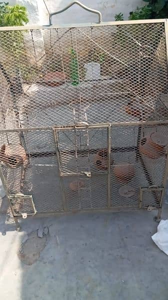 Parrots cage for sale in wah cantt 16 area. 1