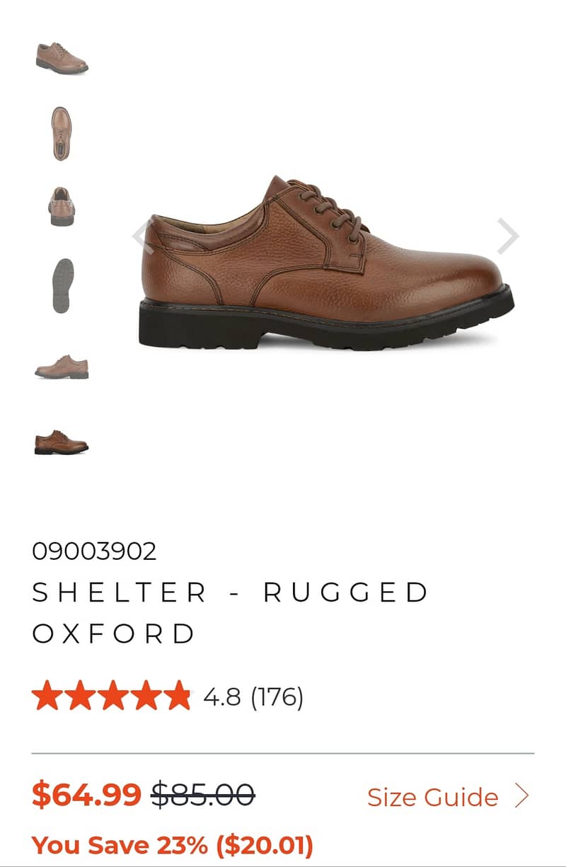 Shoes/ For Men/ Original/ Dockers/ Rugged/ Shelter/ Oxford/ Footwear 6