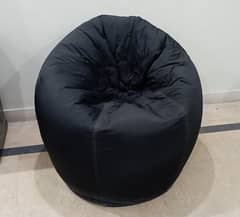 Bean Bag Adult Size Black Parachute