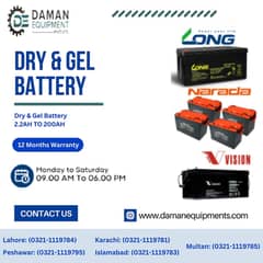 Dry & Gel Batteries