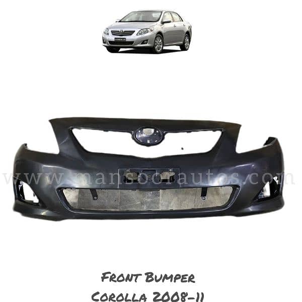 Bumpers for Toyota, Honda, Mitsubishi, Nissan, Daihatsu 4