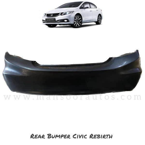 Bumpers for Toyota, Honda, Mitsubishi, Nissan, Daihatsu 8