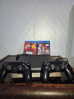 PS4 Slim 500GB Bundle – Like New!