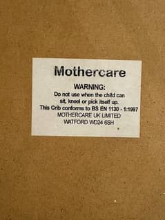 baby crib mothercare original