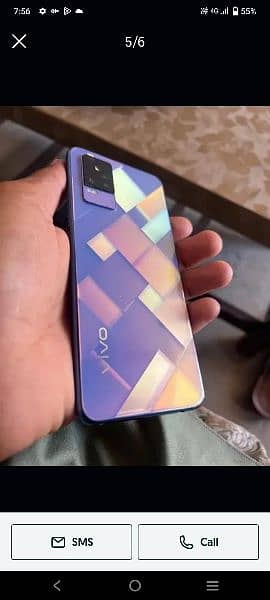 vivo v21 e all ok 12/128with box 1