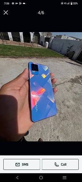 vivo v21 e all ok 12/128with box 2