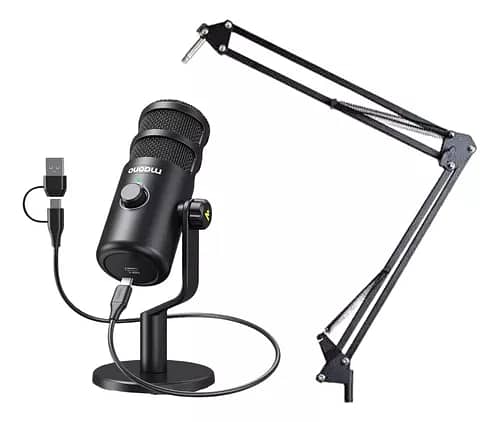 Dynamic USB Mic for recording, youtube voice over and podcasting Mic 4