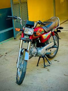 united 70cc bike up for sale