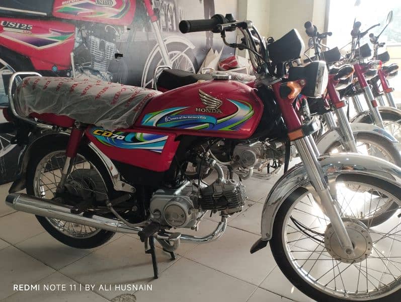 Honda CD-70 For Sale 2023 Model One Hand Used Fresh Condition 10/10 5