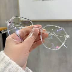 Unisex transparent glasses DELIVERY ALL OVER PAKISTAN