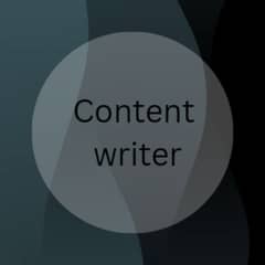 content writer and assignment writer