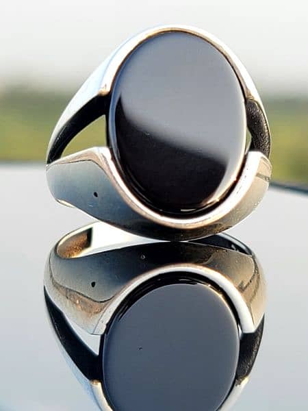 Italian silver ring 0