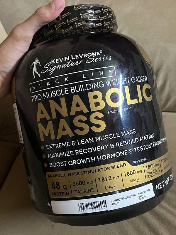 Anabolic Mass 3kg Gym Supplements 2