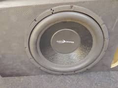 woofer with amplifier for sale