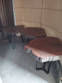 3 coffee tables & other