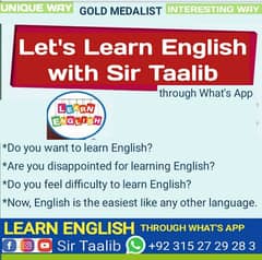 Learn English online through what's App | Learn English from home