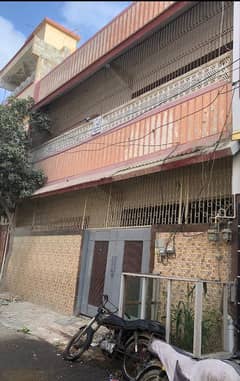 120 sqyrds ground plus one house for sale in sector D bhittai colony