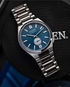 citizen tsuyosa small second 40mm brand new