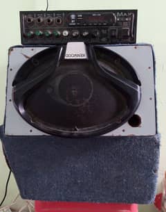 Kenwood speaker + Amplifier