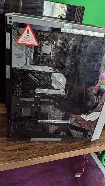 Asus Rog Strix i5 10th gen with case read add 6