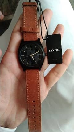 Nixon Watch with original leather strap