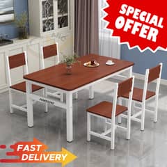 Dining set with 4 and 6 chairs