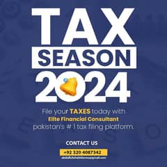 Tax Filing |Tax Return | FBR Tax Consultant | NTN,Company Registration