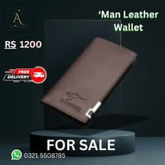 Man Leather Wallet