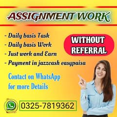 assignment writing work easily earn daily