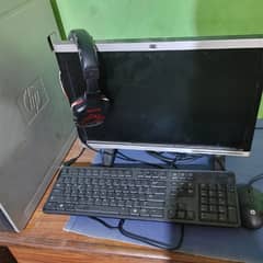 gaming desktop setup