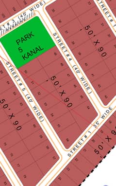 Kanal Plot , Executive Block , Main Brahma Interchange Kohistan Enclave Wah Cantt