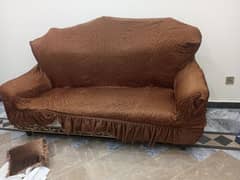 untouch new sofa covers. . 10 seaters. . copper colour. . .