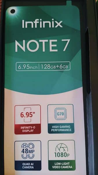 Infinix note 7 6/128 3