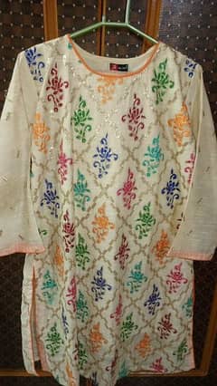 Embroidered Stitch kurti