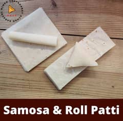 Roll Patti samosa Patti whole sale rate pay dastyab ha