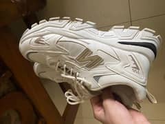 imported new chunky white shoes in size 43