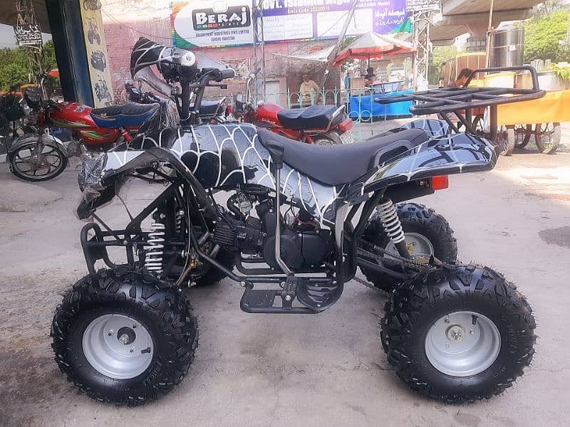 124cc sports atv quad 4vwheels delivery all Pakistan 7