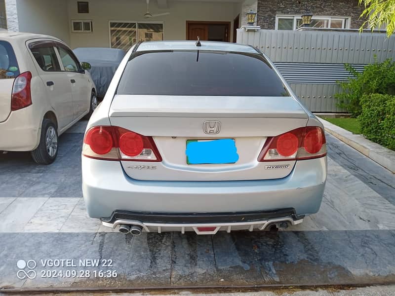 Honda Civic Hybrid 2007 mxst 7