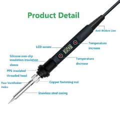 Temperature Controled soldering Iron. Read Description