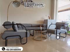 sofa set / metal sofa set / office sofa / indoor sofa / sofa chair