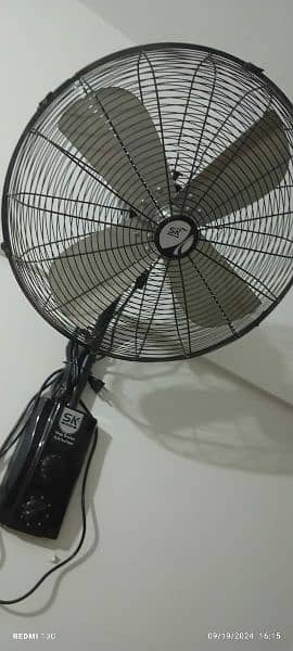 SK Mega Bracket Fan 21 Inch Long Lasting Heavy Duty Motor & Panel Box 1