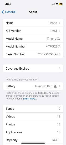 iphone Xs pta approved golden color 4